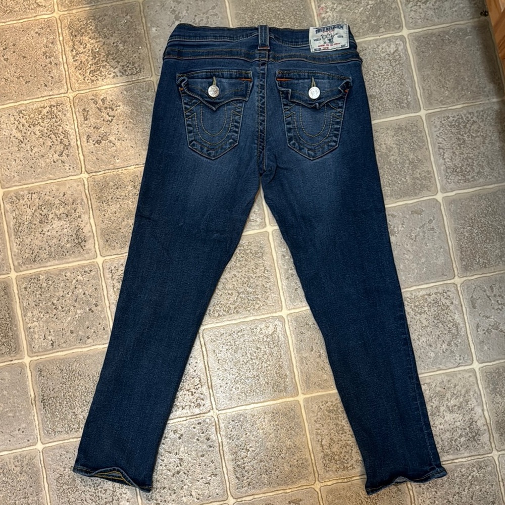Sz 27 True Religion capris - Picture 3 of 5